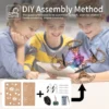 Buy XYQ-6 DIY Wooden Drone Kit with Camera | Fun & Easy for Beginners