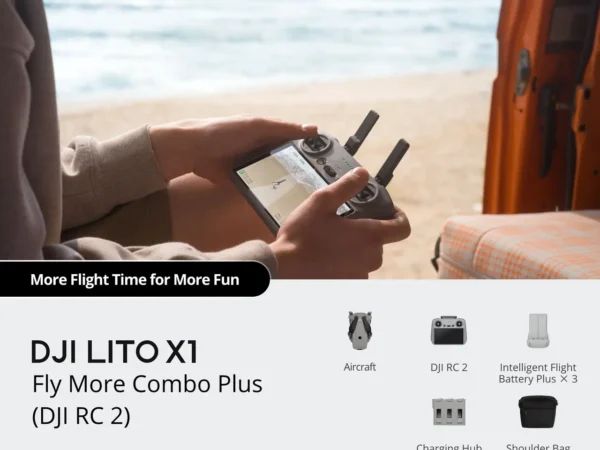 DJI Lito X1 Fly More Combo Plus (52 Minutes) (RC2)